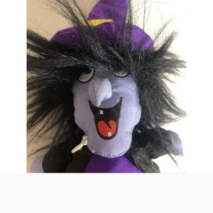 Vintage Stuffed Witch 7 in tall